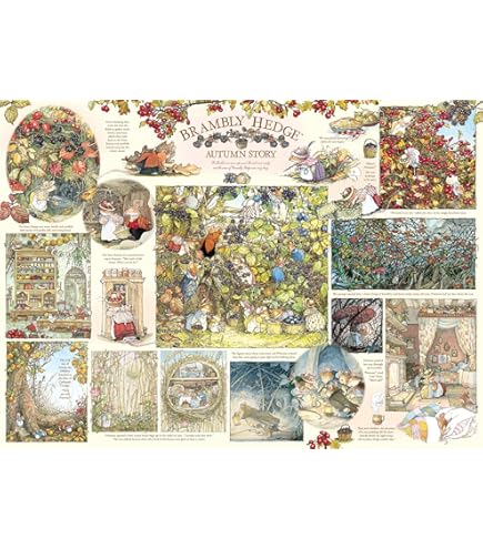 Amazon | Cobble Hill 1000ピースパズル - Brambly Hedge Spring